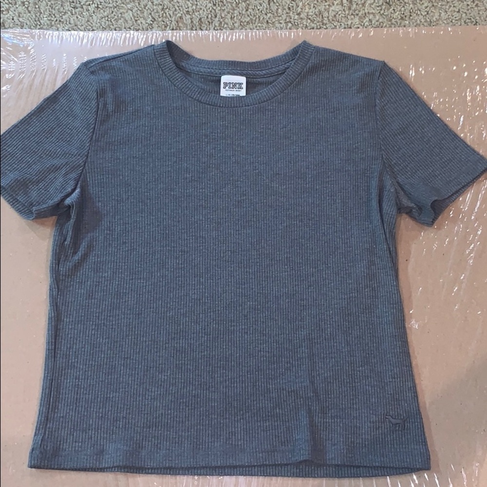 Plain grey PINK shirt